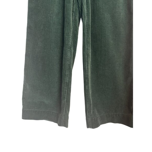 2/$30 Adriano Goldschmied 26 Dark Green High Waisted Wide Leg Corduroy Pants - Picture 7 of 15